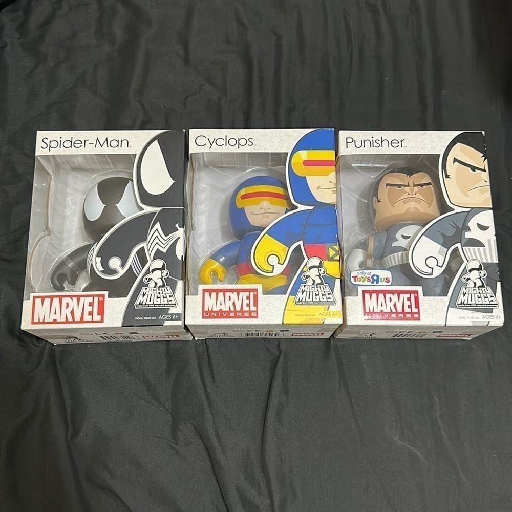 3 Marvel Mighty Muggs Bundle